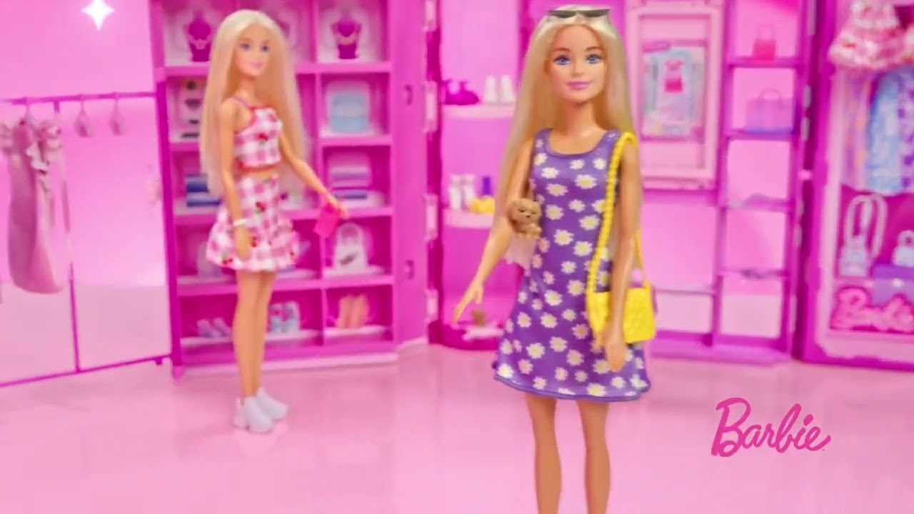 Barbie: Álom Öltözőszoba szett - Mattel videó