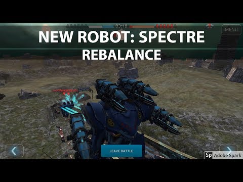 War Robots Test Server 3.6 - New Robot Spectre Rebalance