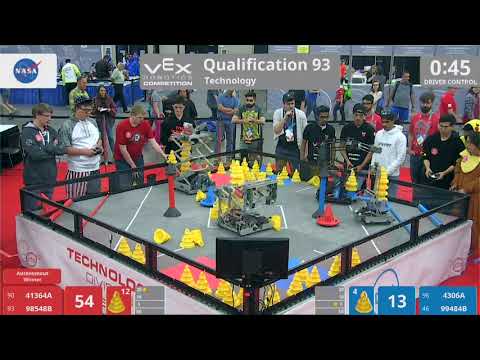 2018 VRC Tech Q93 - 41364A 98548B vs 4306A 99484B - 84 to 59