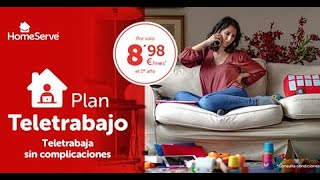 homeserve Plan Teletrabajo de HomeServe anuncio