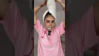 👩‍🦱 Genius Towel Hack for Perfect Hair Wrap 💆‍♀️  No More Frizz!