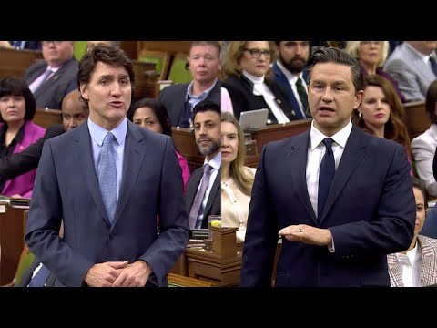CAUGHT ON CAMERA Poilievre and Trudeau go toe to toe on ArriveCan scam