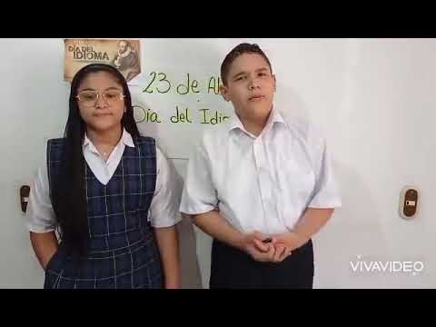Día del Idioma - Ana Sofía Arias y Jerónimo Tejada  - 7°