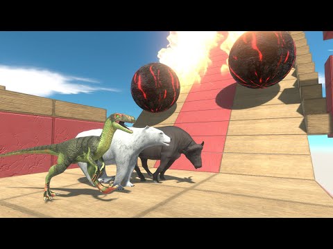 6 Dangerous Trap Challenges - Only One Can Overcome Them - Animal Revolt Battle Simulator