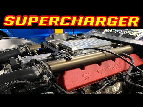 Dodge Viper Supercharger Kit INSTALL | ROE Racing