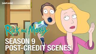 Rick and Morty Season 9 | Post Credit Scenes | Adult Swim Europe