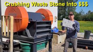 Granite Slab Crusher For Countertops, Headstones, Granite & Quartz Remnants