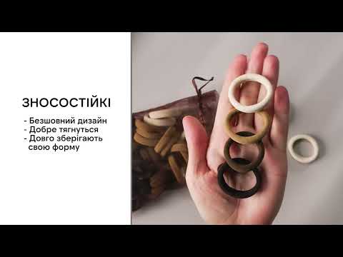 Резинки для волос 40 шт набор резинок 3,5 см бесшовные текстильные махровые мужские женские детские - фото 1 - id-p1832107516