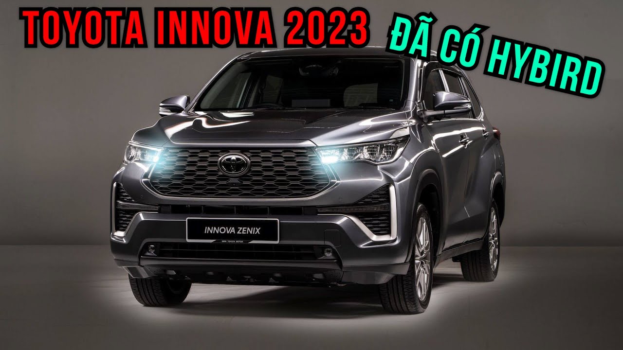 Chi tiết Toyota Innova 2023 giá hơn 1 tỷ đồng vừa ra mắt