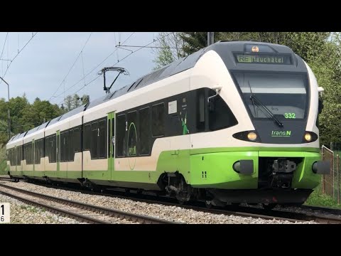 [FR/DE] Trafic ferroviaire/Bahnverkehr TransN Voie Normale / Normalspur - Transports Publics Suisses