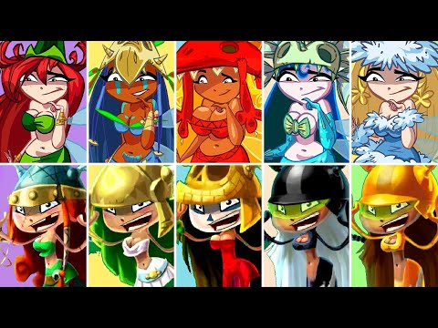 Rayman Origins + Legends - All Fairy Sisters Rescues