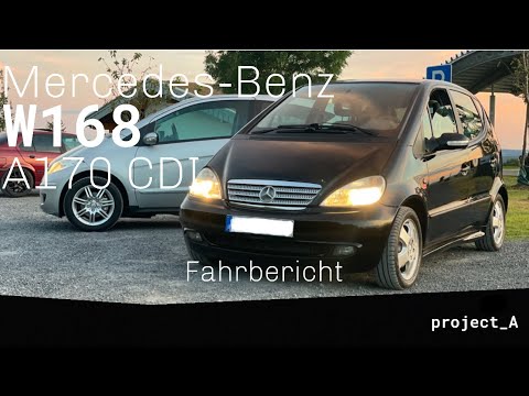 Unterwegs im Mercedes-Benz W168 A170 CDI | onboard Fahrt mit dem A170 CDI | Fahreindruck