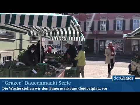 "Grazer" Bauernmarkt Serie: Geidorfplatz
