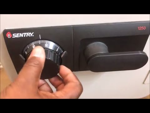 Opening A Sentry Safe