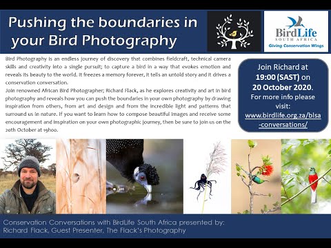 Conservation Conversations: Richard Flack - Pushing the Boundaries of Your Photography (20Oct20)