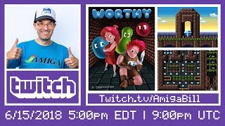 6/15/2018 - Brand New Commodore Amiga Game "Worthy" Launch Day Stream!!!