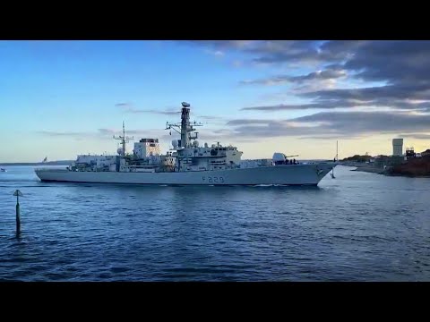 HMS Lancaster - coming home