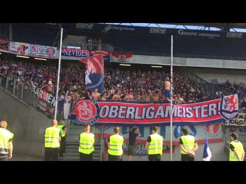 Wuppertaler SV Fans feiern Regionalliga-Aufstieg (08.05.2016)