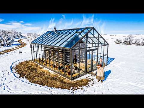 Everyone Mocked the "Glass Shell" on Her Cabin — Until It Boosted Heat by 45°