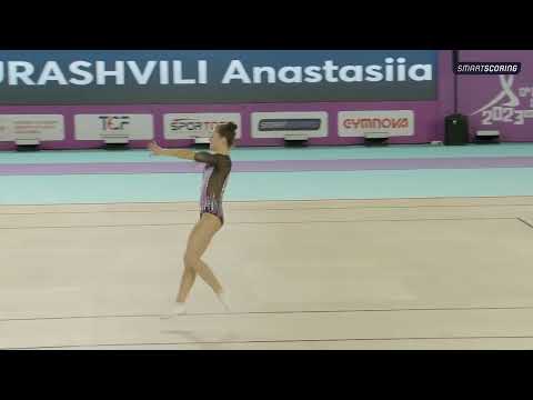KURASHVILI Anastasiia (UKR) 13th European Aerobic Championships Antalya 2023
