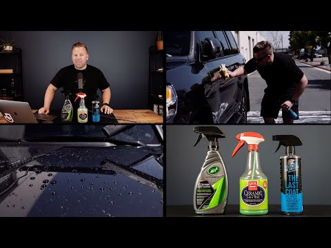 The Top 3 Best Ceramic Spray Coatings EVER...[maybe]