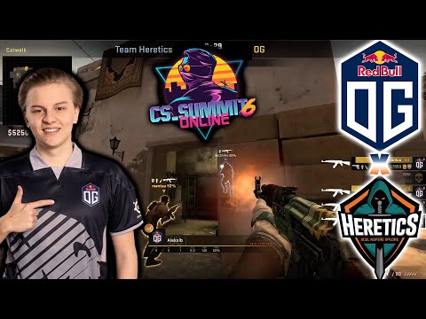 🇪🇺 OG Aleksib vs 🇫🇷 Heretics MIRAGE POV HIGHLIGHTS - cs summit 6 Lower Bracket Final