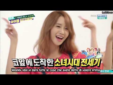 [SUB ITA] 150819 Weekly Idol Girls' Generation ep.212 parte 2\4