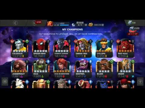 Cull Obsidian 5 Star Rank Up & Gameplay - Marvel Contest Of Champions (MCOC)