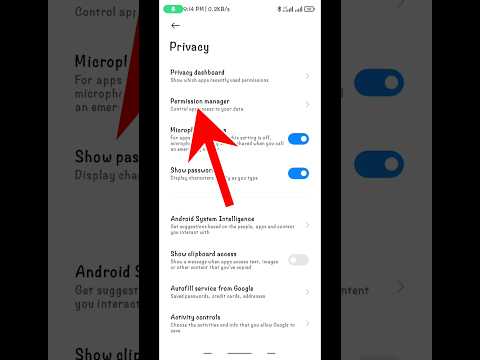 Permission manager allow and deny app permission | How to enable permission manager allow or deny