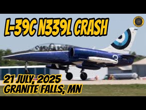 Tödlicher Absturz der L-39 N339L am 21. Juli in Granite Falls, Minnesota