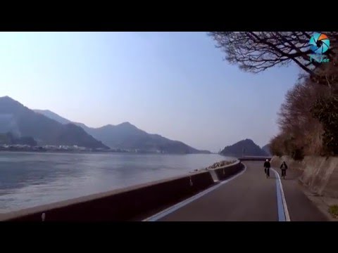 Cycling in Seto Inland Sea