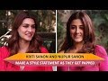 Kriti Sanon And Nupur Sanon Make A Style Statement As They Get Papped
