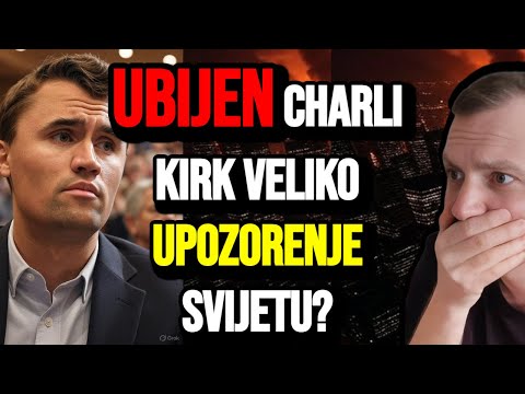 UBIJEN CHARLI KIRK - UDARNA VIJEST DANA
