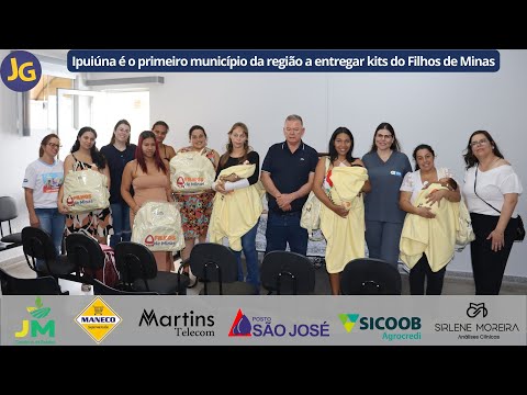 Ipuiúna é o primeiro município da região a entregar kits do Filhos de Minas