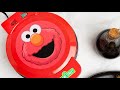 Uncanny Brands Sesame Street Elmo Waffle Maker Elmo S Face On Your Waffles
