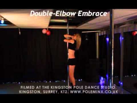 Pole Dancing Moves Demo: Embrace (Double Elbow)