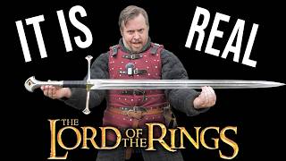 FINALLY! - A real battle ready Anduril - Lord of the rings swordier review