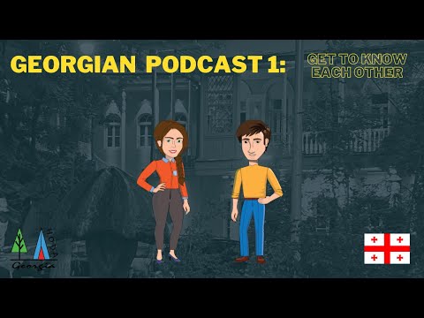 Hoda GeorgianPodCast 1 - Get to know each other #georgianlanguage #learngeorgian #georgianpodcast