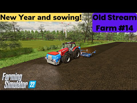 #FS22🚜➕Making silage bales➕Sowing cotton, oats & soybeans➕Fertilization➕🚜The Old Stream Farm #14🚜4K