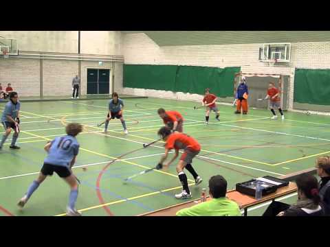 HCP JC1 - HGS JC2 wedstrijdverslag zaalhockey 13 februari 2011