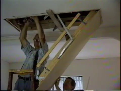 attic stairs  part 3