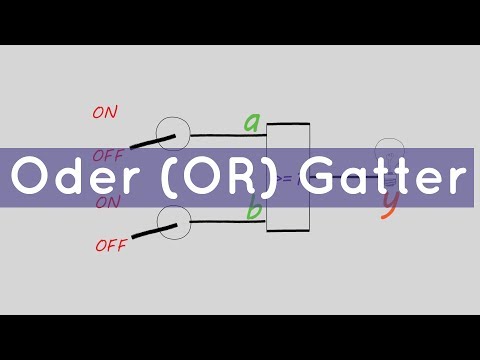 ODER-Gatter - OR-Gatter (Animation ) - Logische Verknüpfungen - Logikgatter - Grundlagen
