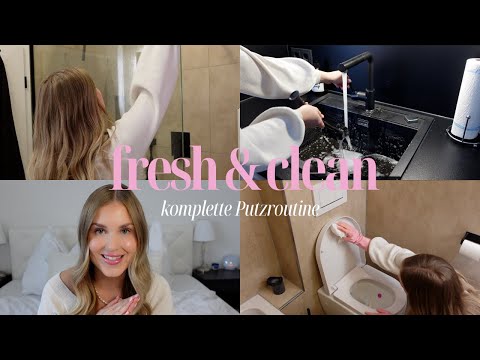 FRESH AND CLEAN | Complete & detailed cleaning routine 🧽