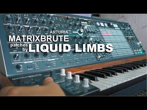 Arturia MatrixBrute patches by LIQUID LIMBS **see the link below**