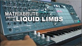 Arturia MatrixBrute patches by LIQUID LIMBS **see the link below**