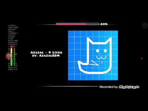 Geometry Dash Azazal 9 Lives by Driven2977944 🆔 1️⃣3️⃣1️⃣6️⃣6️⃣8️⃣8️⃣7️⃣6️⃣