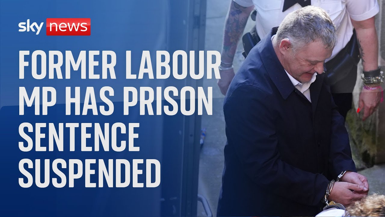 MP Mike Amesbury's prison sentence suspended for two years following appeal