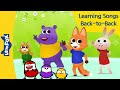 Learning Songs Back-to-Back | Learning Songs | Little Fox | Animated Songs for Kids