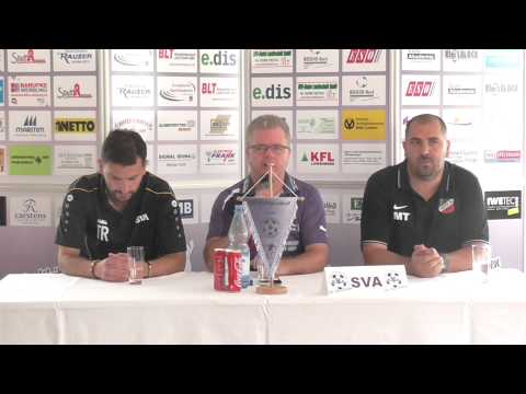 2.Spieltag Oberliga-NOFV Nord SV Altlüdersdorf vs CFC Hertha 06 Pressekonferenz