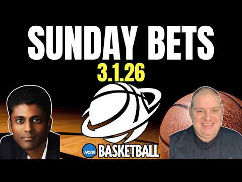Sunday NCAA Basketball Picks - 3/1/26 l Craig Trapp & Indian Cowboy NCAAB Picks & Predictions